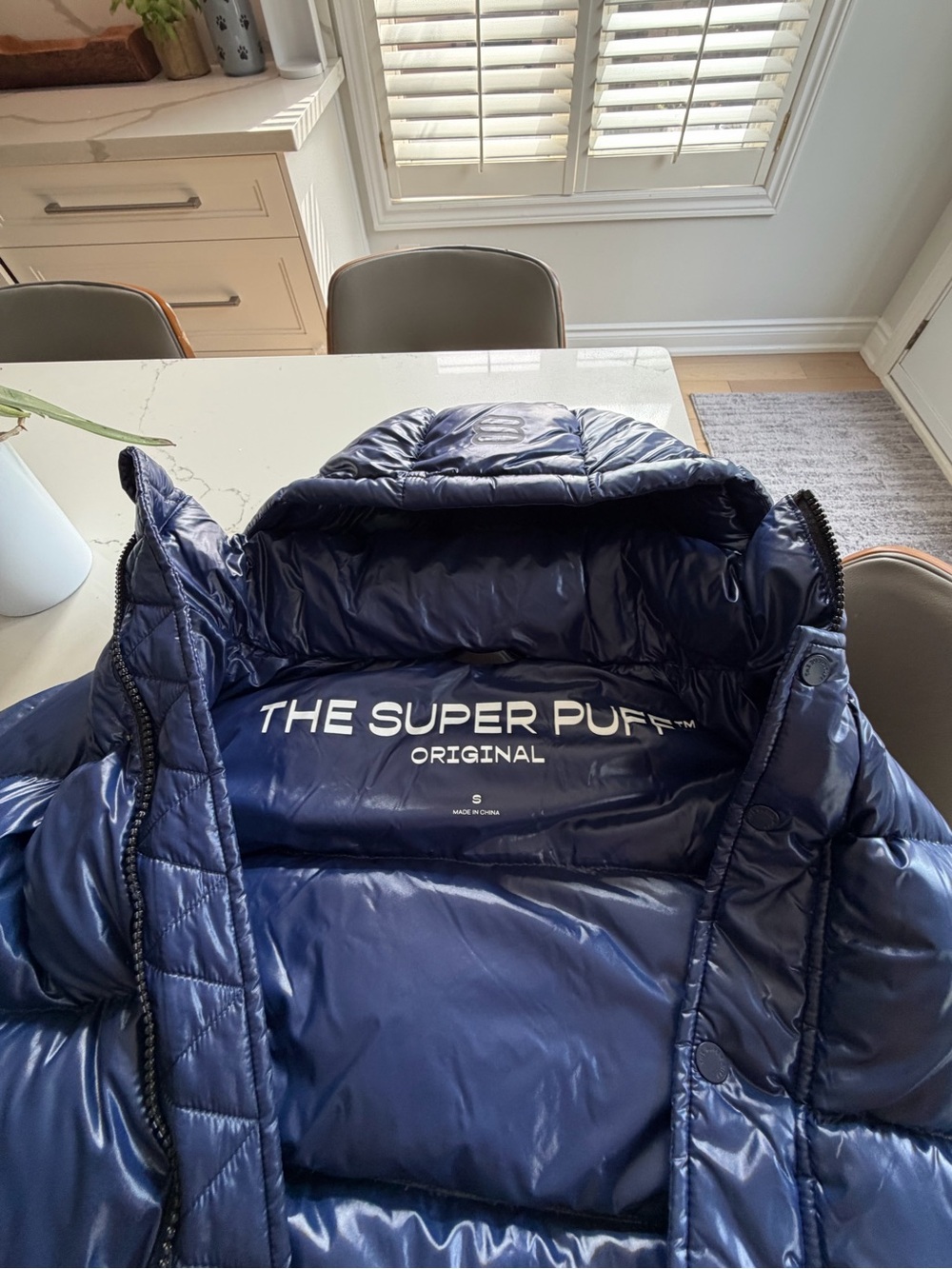 Aritzia The Super Puff™ Puffer Jacket - Navy
